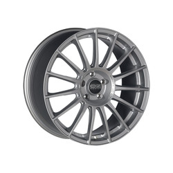        Oz Superturismo LM 18/8 ET34 Matt race silver + black lettering |  WHS057093