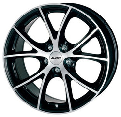        Alutec Cult 15/6,5 ET38 Diamant black front polished |  WHS095381