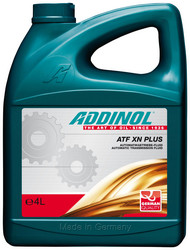 Трансмиссионные масла и жидкости ГУР: Addinol ATF XN Plus 4L АКПП и ГУР, Синтетическое | Артикул 4014766250940